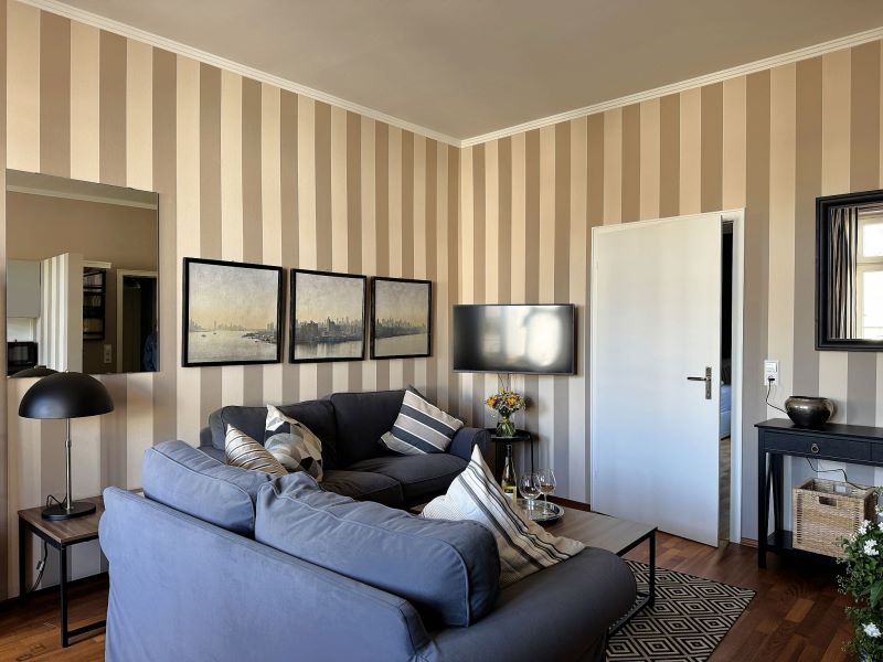 Wohnzimmer der Ferienwohnung Miss Sophie