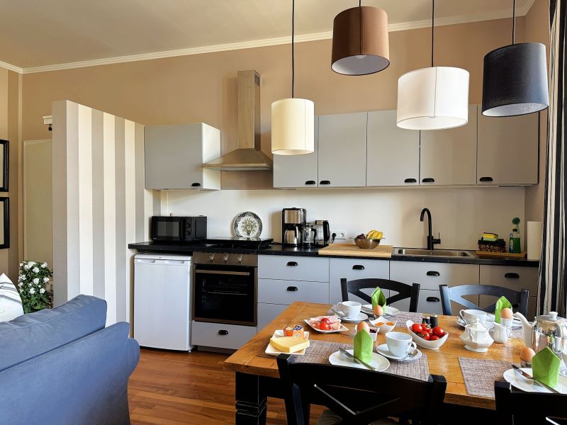 Wohnzimmer der Ferienwohnung Miss Sophie